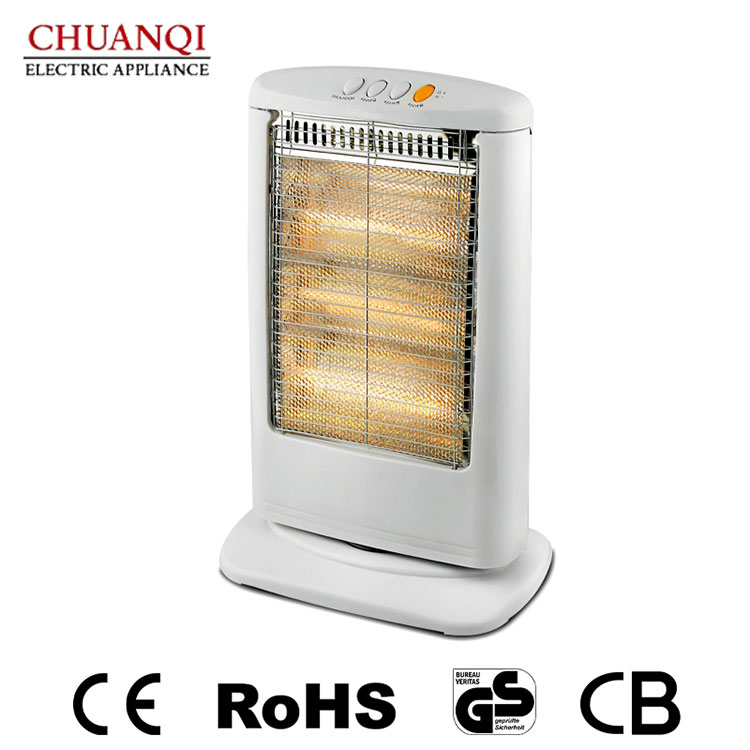 1200W 3 Tubes Halogen Heater na May Remote