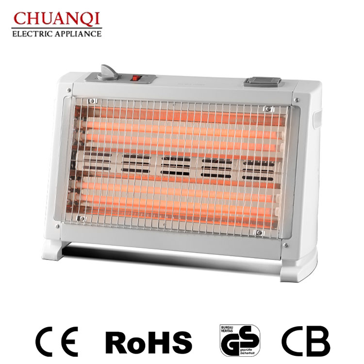 1600W 4 Tubes Quartz Heater na May Humidifier At Turbo Fan