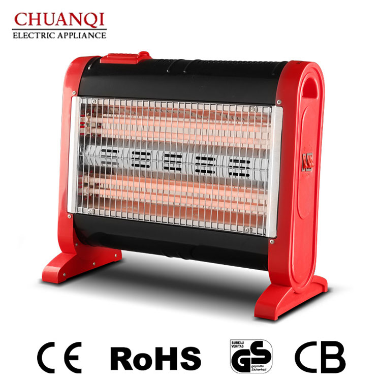 1600W 4 Tubes Quartz Heater na May Turbo Fan