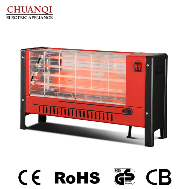 1600W 4 Tubes Quartz Heater na May Utilitarian Design