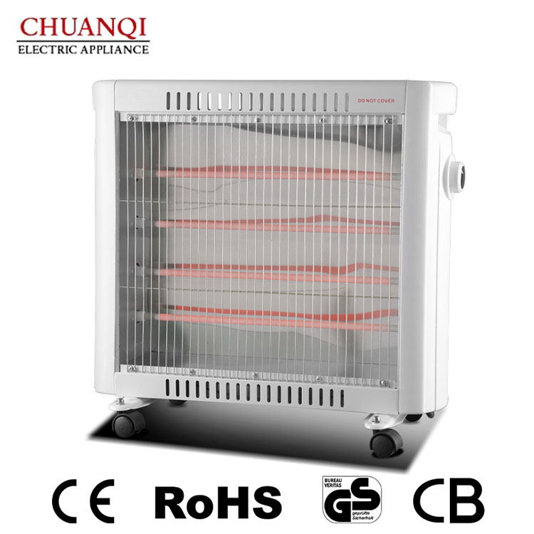 Paano Binabago ng 1600W 4 Tubes Quartz Heater na May Mga Kastor ang Iyong Kaginhawaan sa Taglamig?
