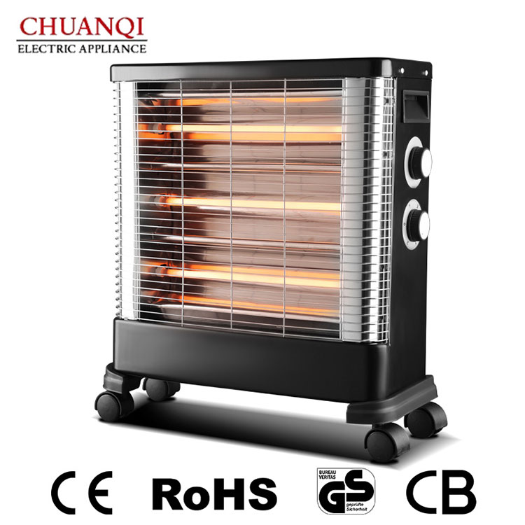 2400W 4 Tubes Quartz Heater na May Thermostat