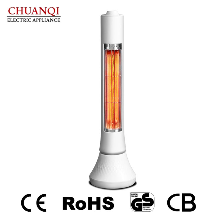 400W 1Tube Carbon Heater na May Oscillating Function